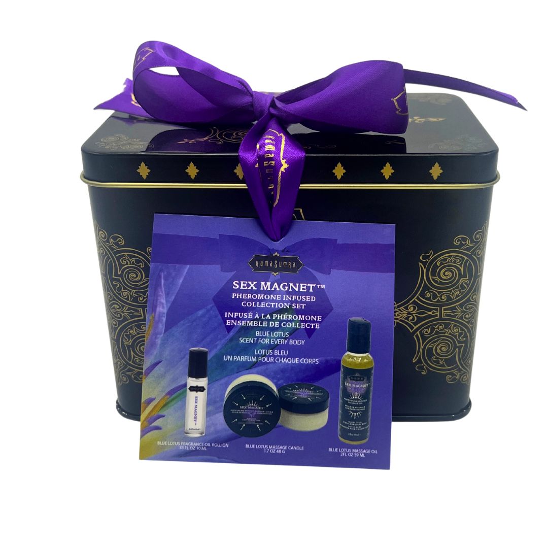 Kama Sutra Sex Magnet Pheromone BLUE LOTUS Gift Set