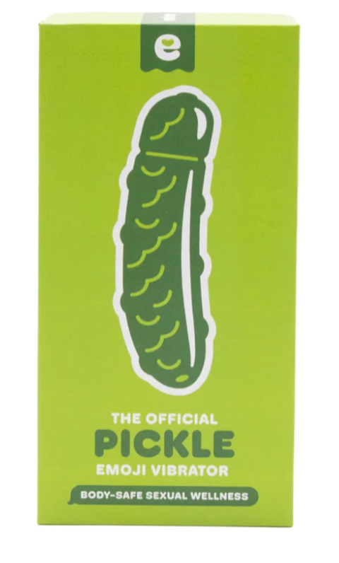 Emojibator Pickle Vibrator