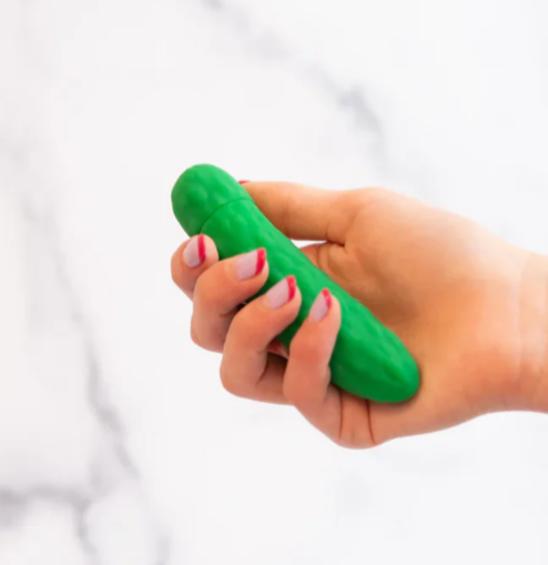 Emojibator Pickle Vibrator