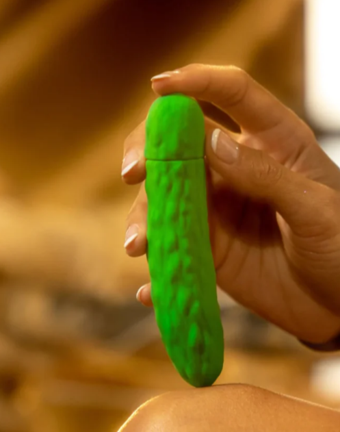 Emojibator Pickle Vibrator