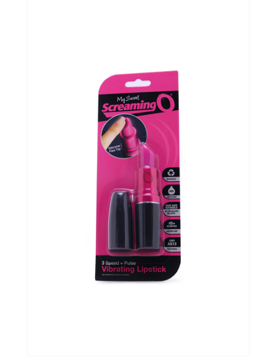 Screaming O My Secret Vibrating Lipstick Purple