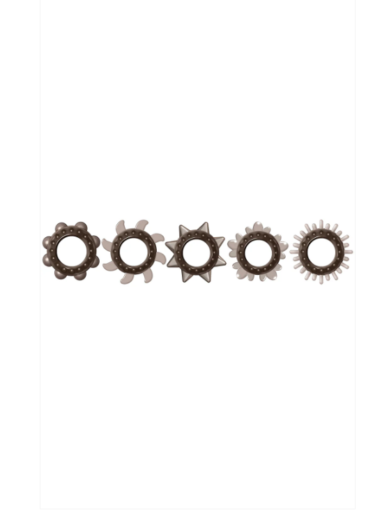 Adam & Eve Deluxe Penis Ring Sampler Set