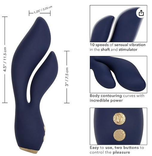 CalExotics Chíc Lilac Rechargeable Rabbit