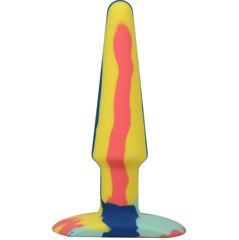 Doc Johnson A-Play Groovy 5” Anal Plug Sunrise