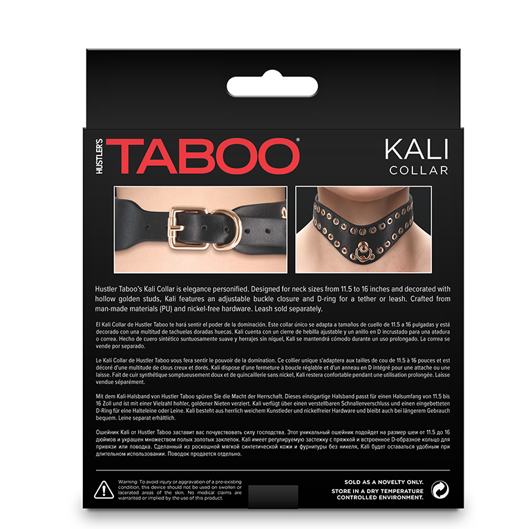 NS Hustler Taboo Collar Kali Black