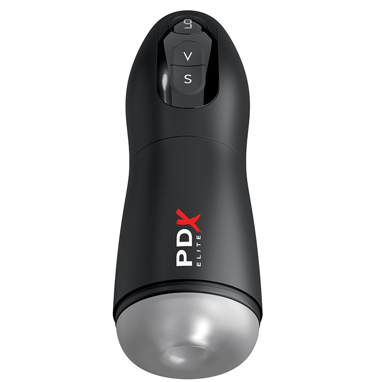 Pipedream PDX Elite Suck-O-Matic Clear/Black