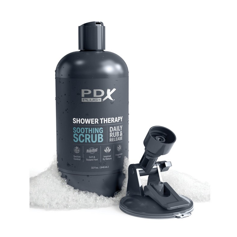 Pipedream Shower Therapy Soothing Scrub Light