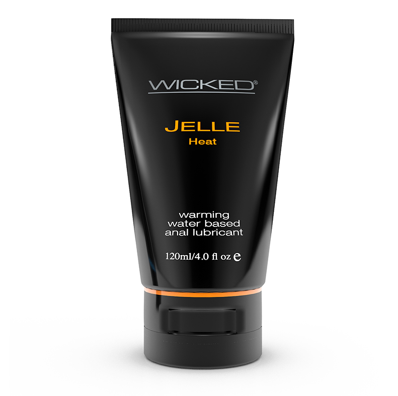 Wicked Jelle Heat Anal Lube 4 oz
