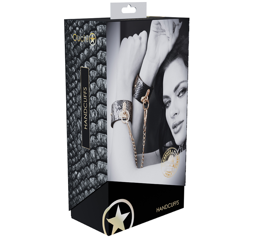 Ouch Handcuffs Black