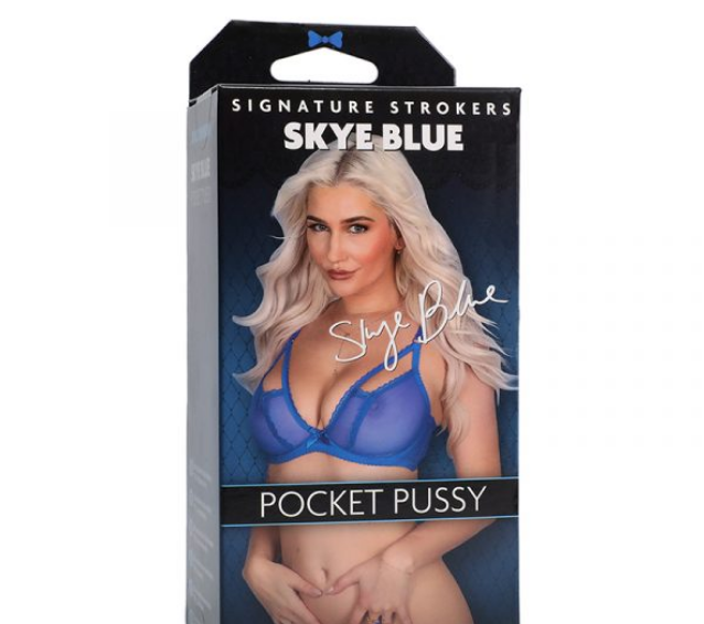 Doc Johnson Skye Blue UltraSkyn Pocket Pussy