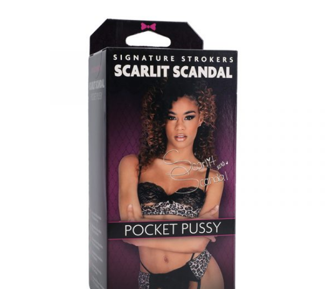Doc Johnson Scarlit Scandal UltraSkyn Pocket Pussy