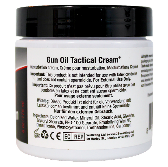Gun Oil Tactical Cream Jar 6 oz
