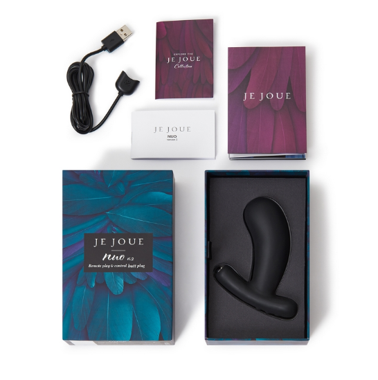 Je Joue Nuo V.2. Butt Plug Black
