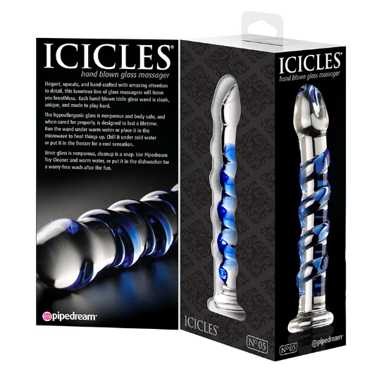 Icicles No. 5 Glass Wand