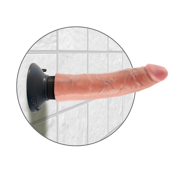 King Cock 7'' Vibrating Cock
