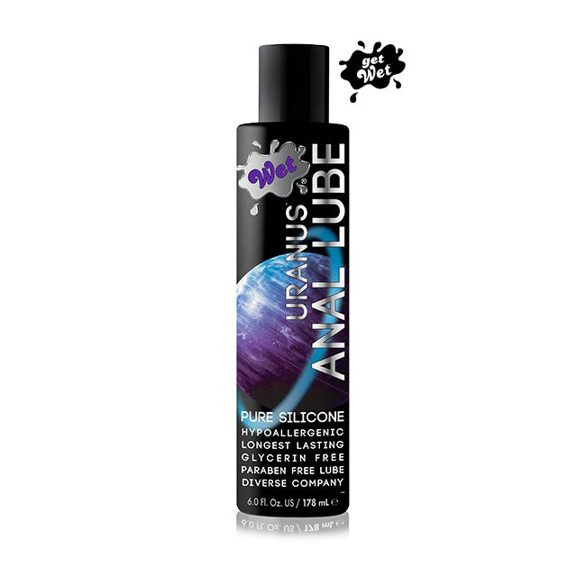 Wet Uranus Silicone Based Lube 6 oz