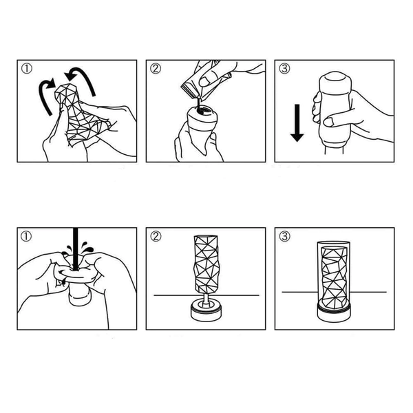 Tenga 3D Polygon Male Masturbator