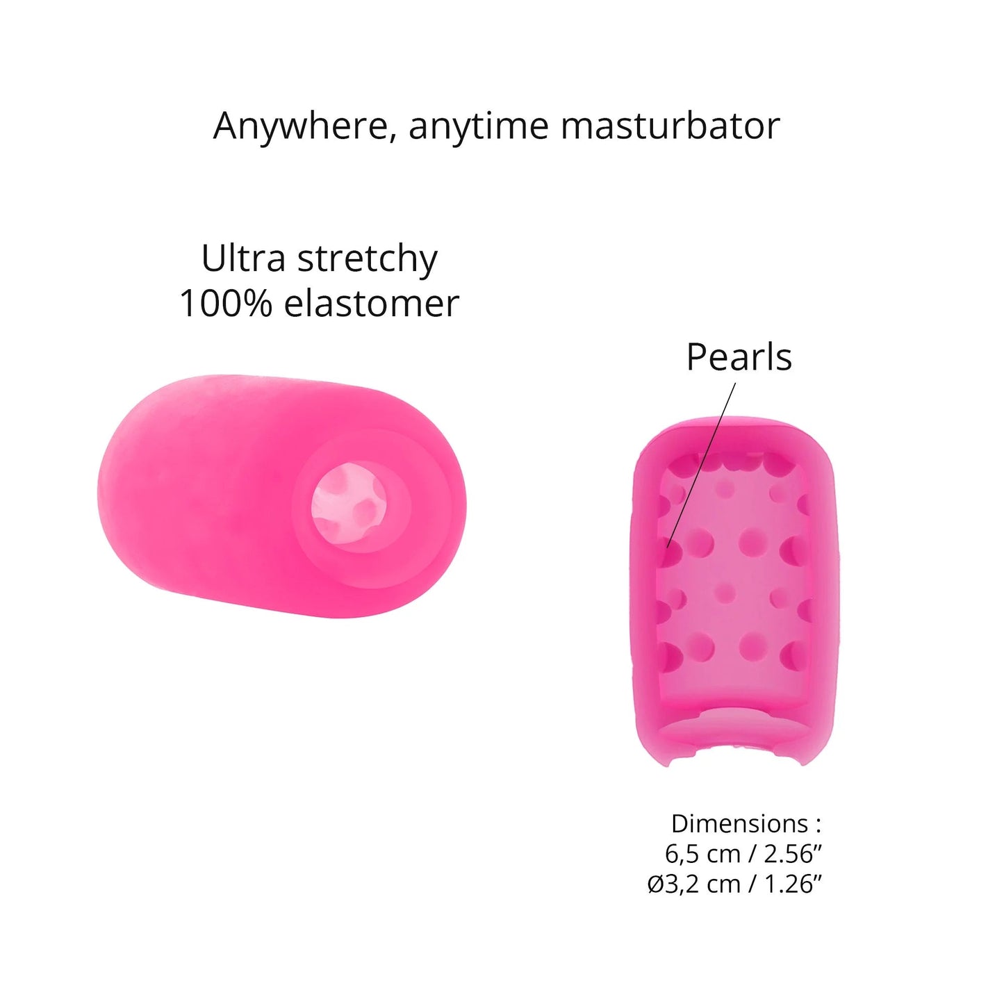 Love To Love Sexy Pills Mini Masturbator Kinky Pink