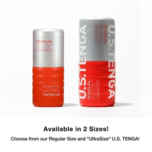 Tenga Double Hole Cup Ultra Size Male Masturbator