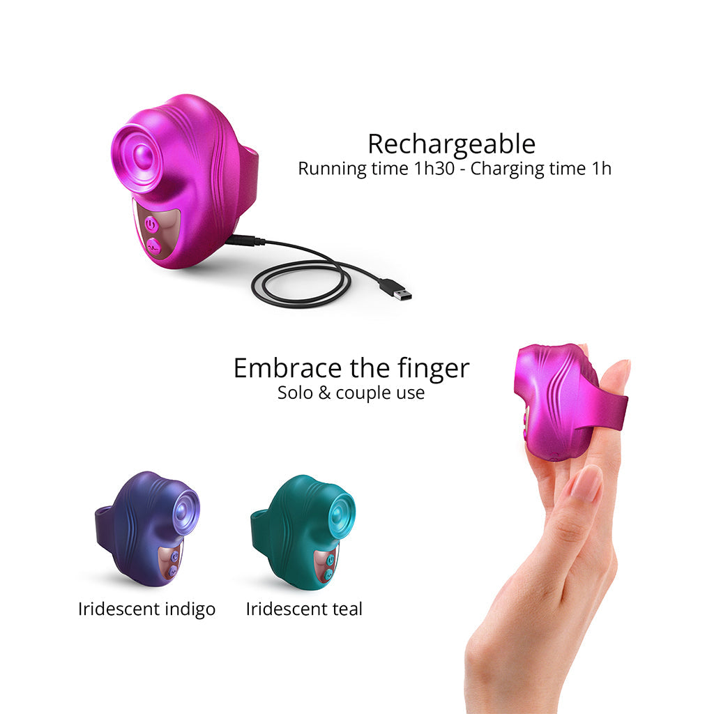 Love to Love Kisscool Tiny Stimulator - Berry