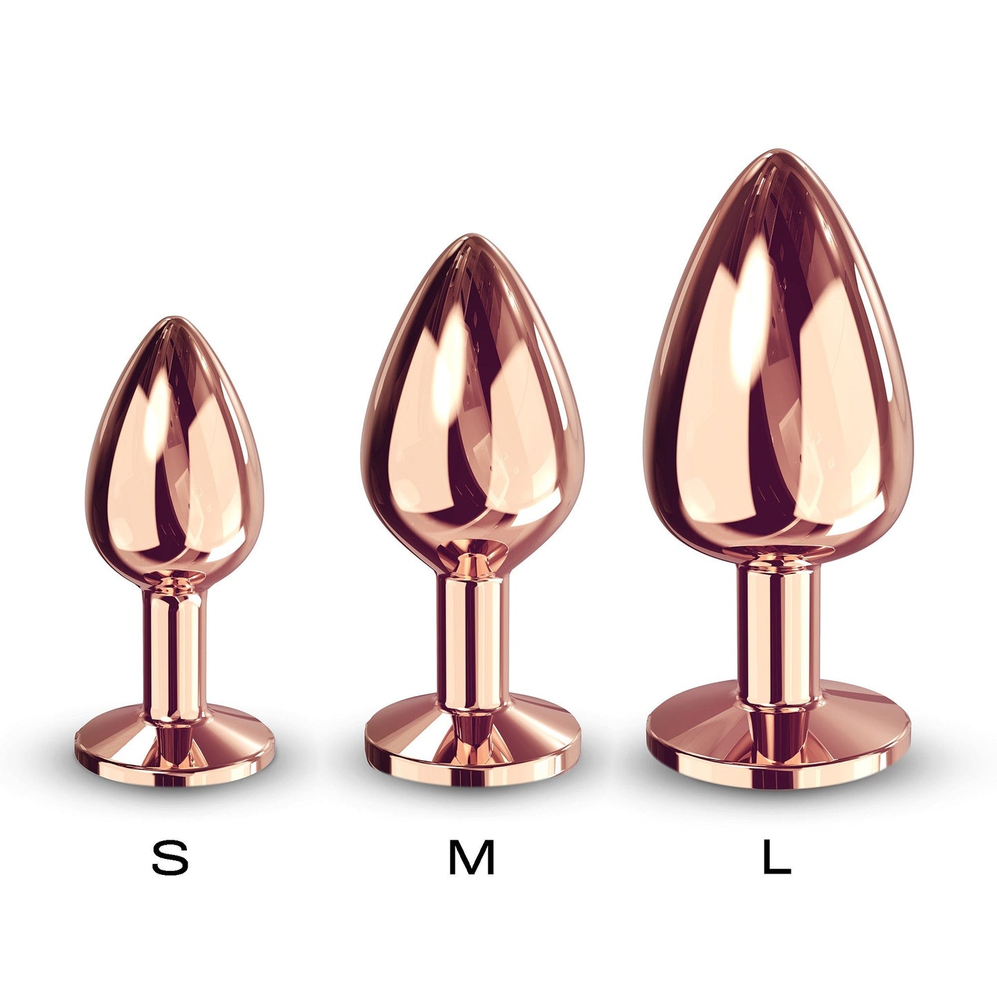Dorcel Rose Gold Diamond Plug - Large