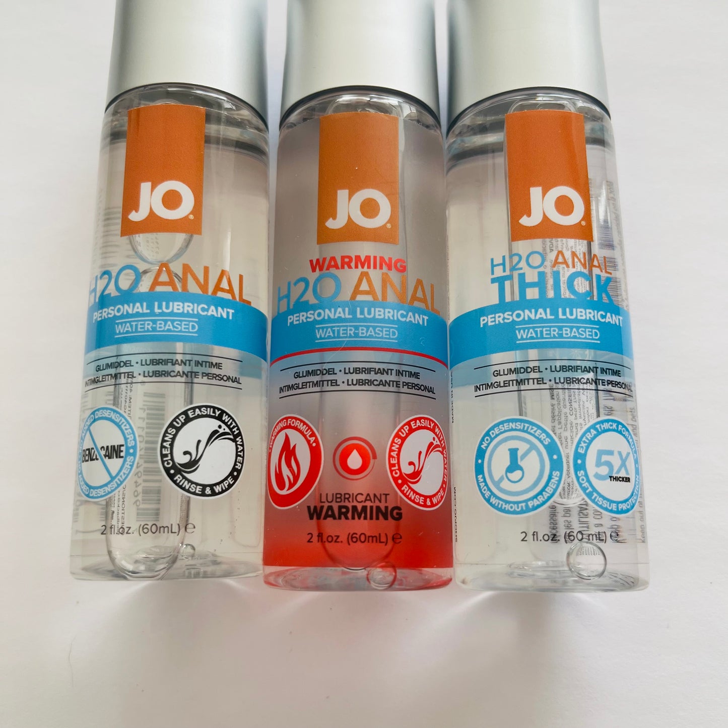 3 Bottles JO Anal Lubricant 3*2 oz