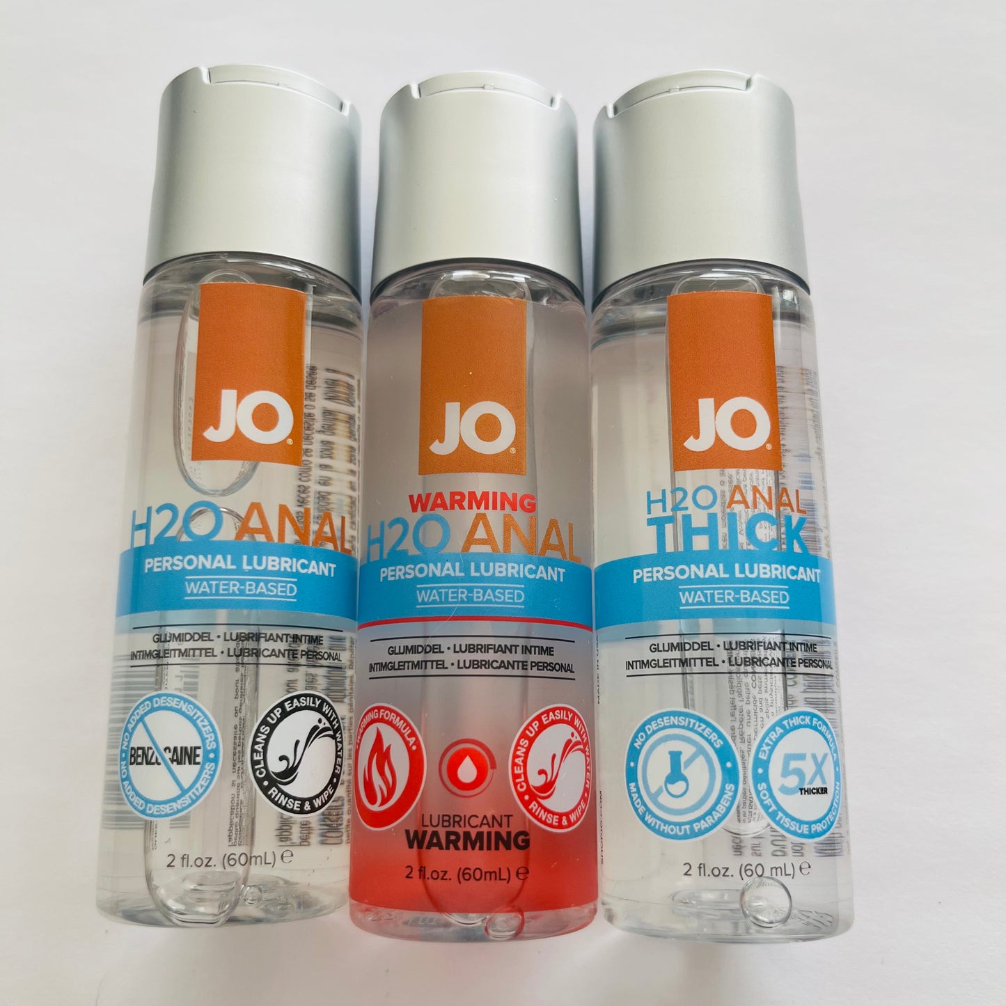 3 Bottles JO Anal Lubricant 3*2 oz