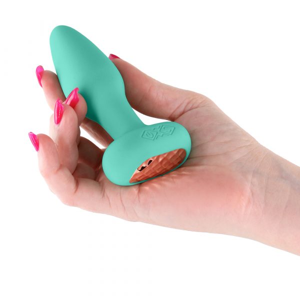 NS Novelties Techno Prism Butt Plug - Teal
