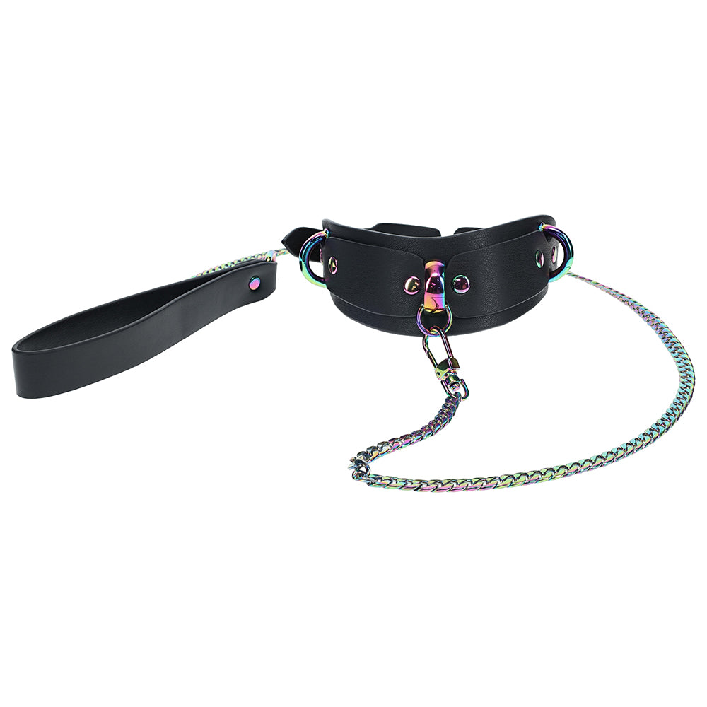 Shots Venice Collection Collar w/ Leash