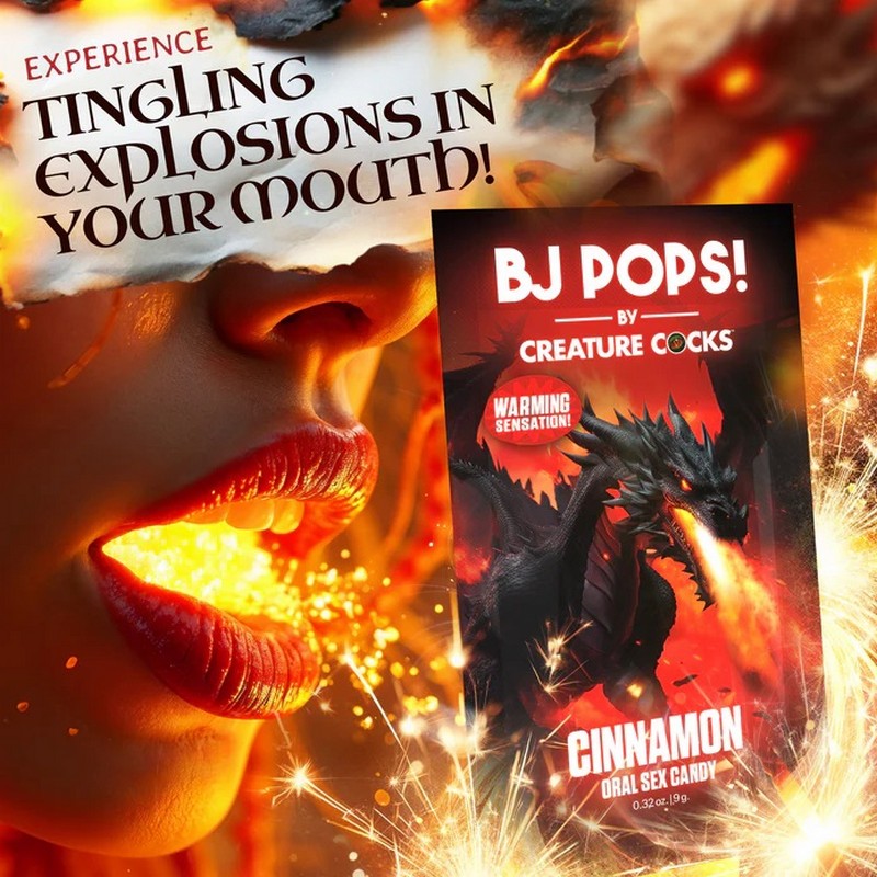 Creature Cock BJ Pops! - Cinnamon