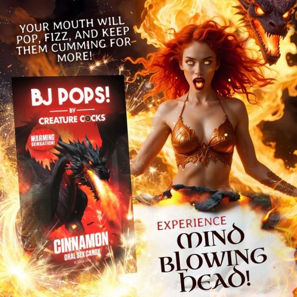 Creature Cock BJ Pops! - Cinnamon
