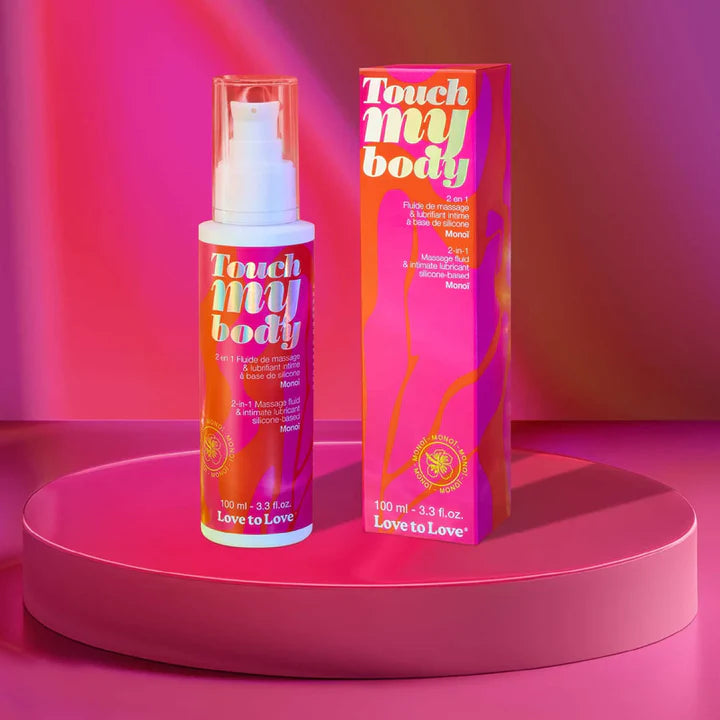 2-in-1 Touch My Body Massage Lubricant – Tahitian Gardenia 100ml