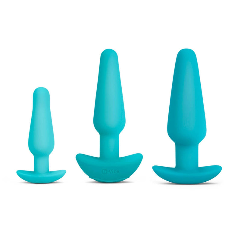 b-Vibe Anal Training Kit & Education Set - Blue