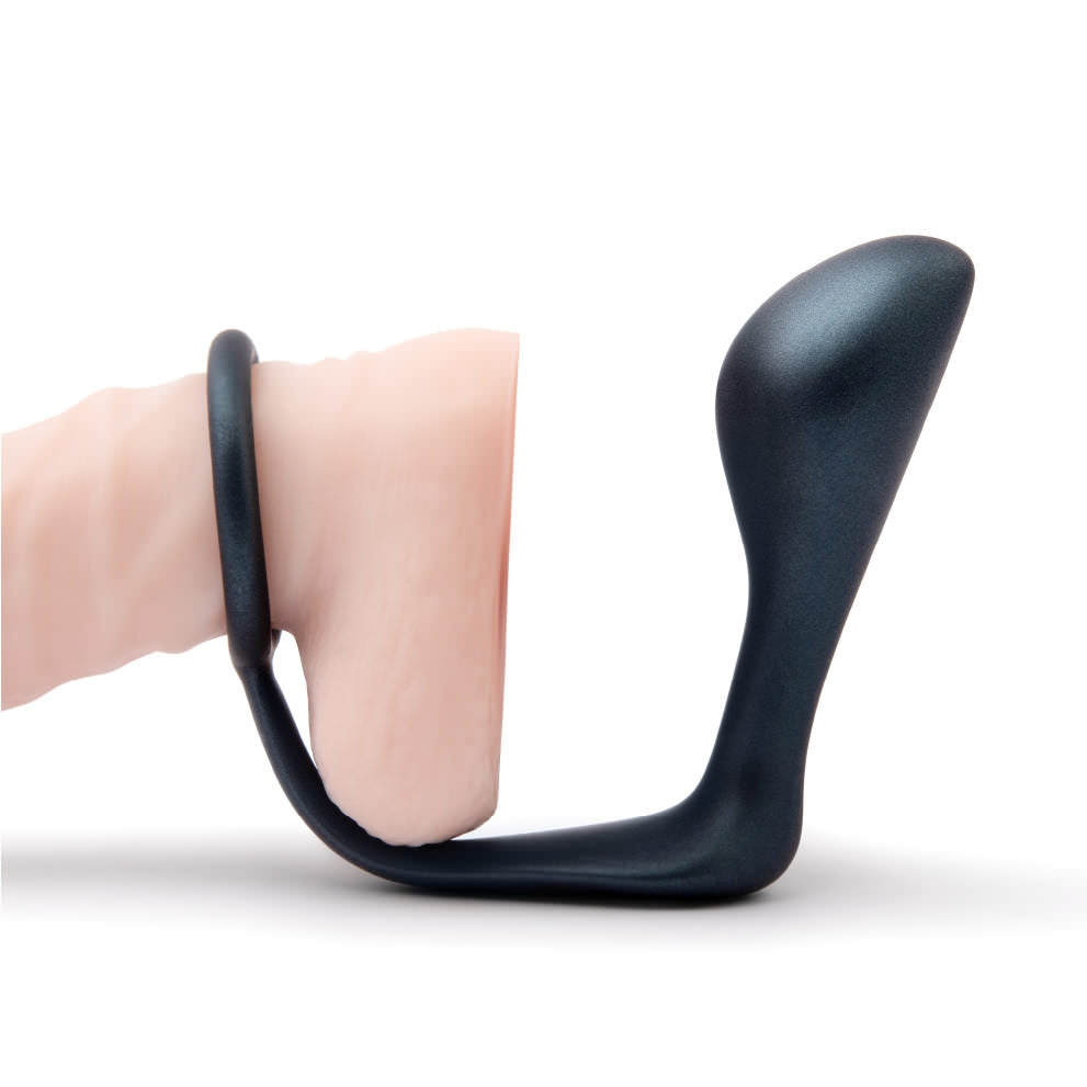 b-Vibe Ringer Cock Ring & Plug