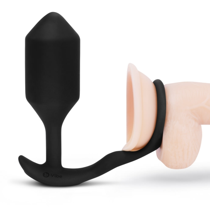 b-Vibe Vibrating Snug & Tug - XL - Black