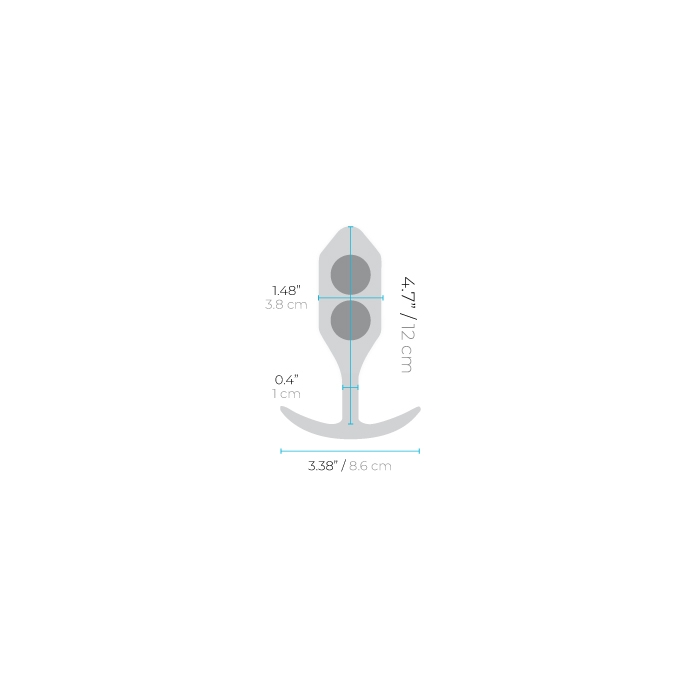 b-Vibe Snug Plug 3 | Teal