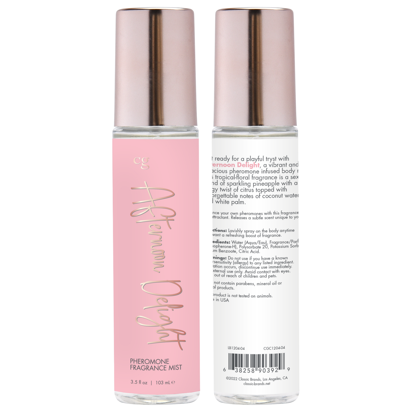 CG Afternoon Delight Pheromone Fragrance Mist with Pheromones