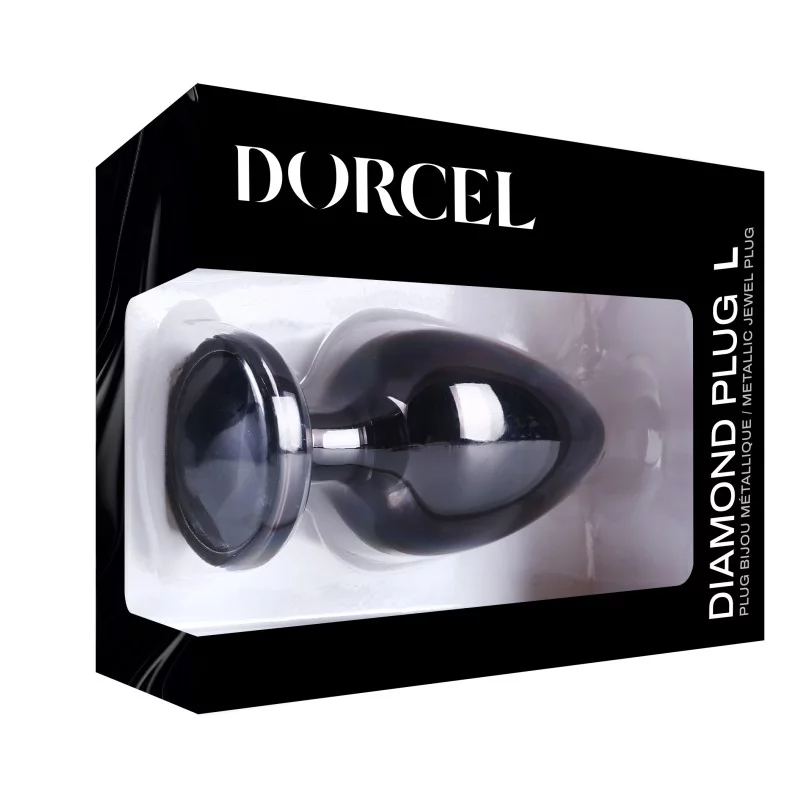 Dorcel Diamond Anal Plug Black Large