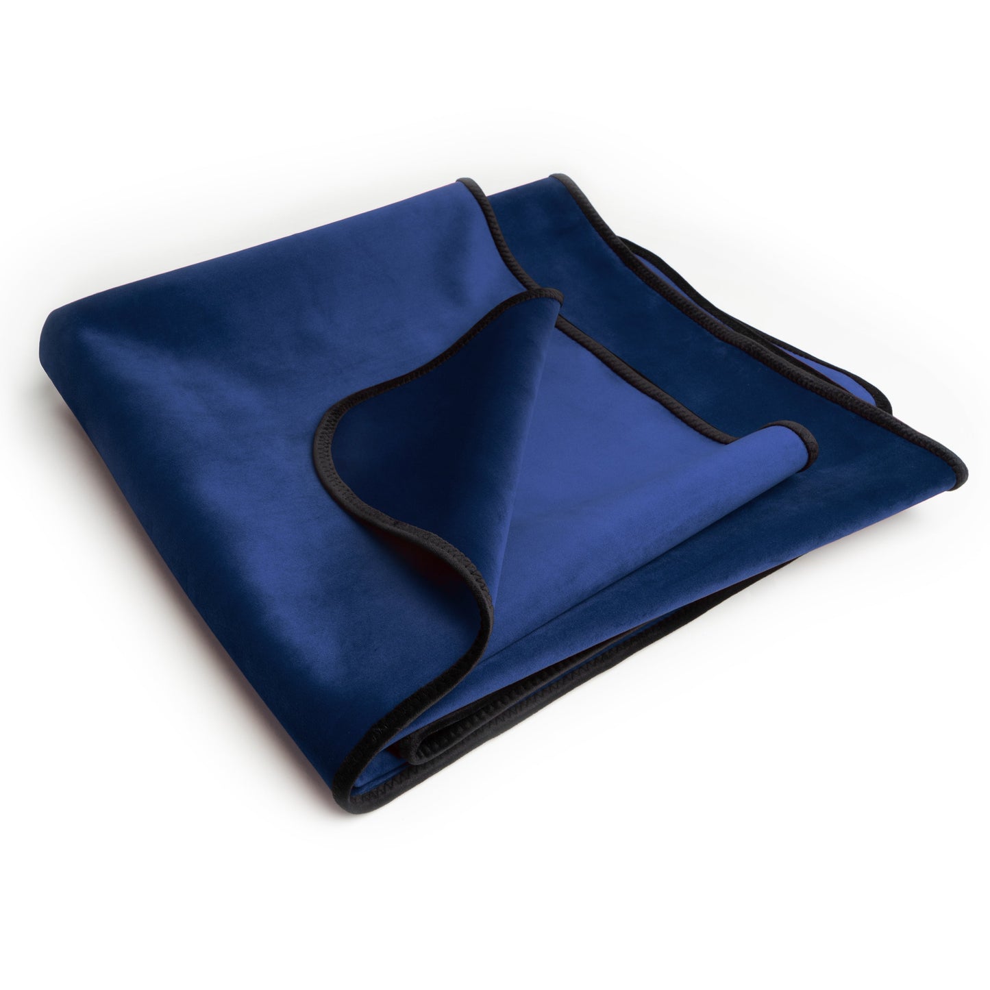 Liberator Fascinator Throw Royal Blue Velvish - Travel Size
