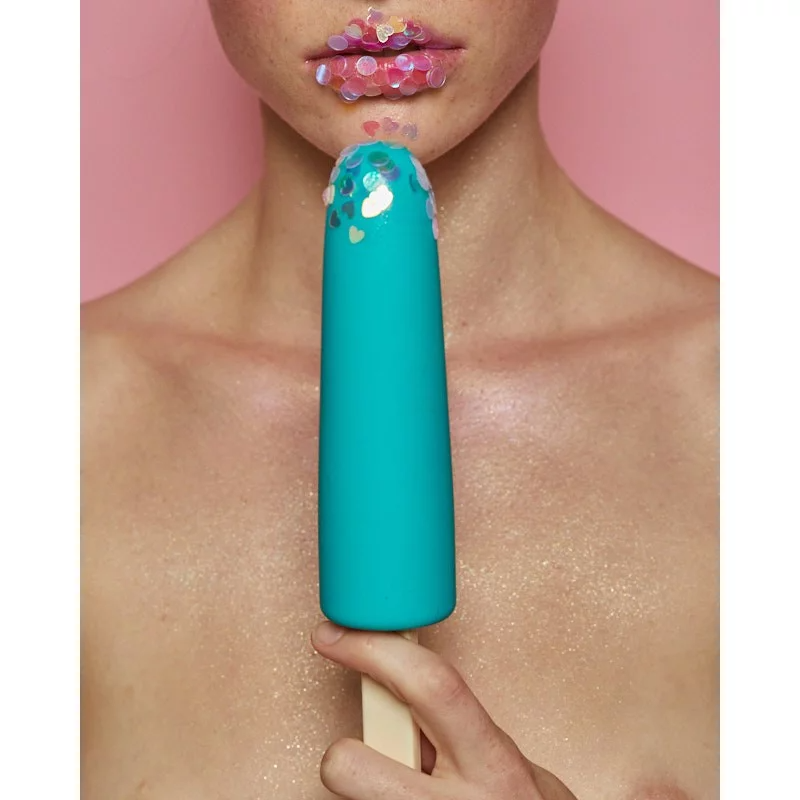 Love To Love Iscream Silicone Dildo - Blue Lagoon