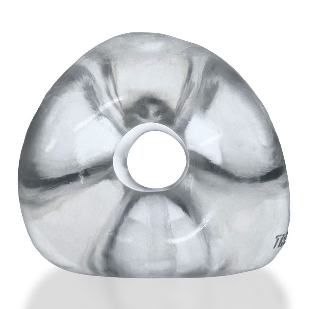 OXBALLS TRI-SPORT XL Thicker 3-Ring Cocksling - Clear