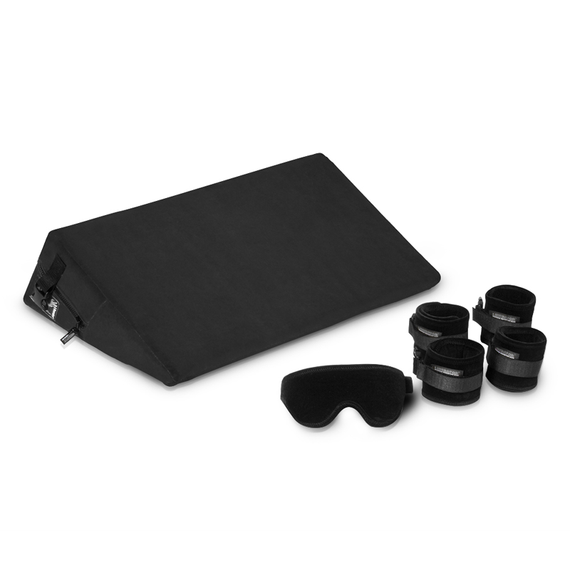 Black Label Wedge Male Packaging W/Cuffs - Black