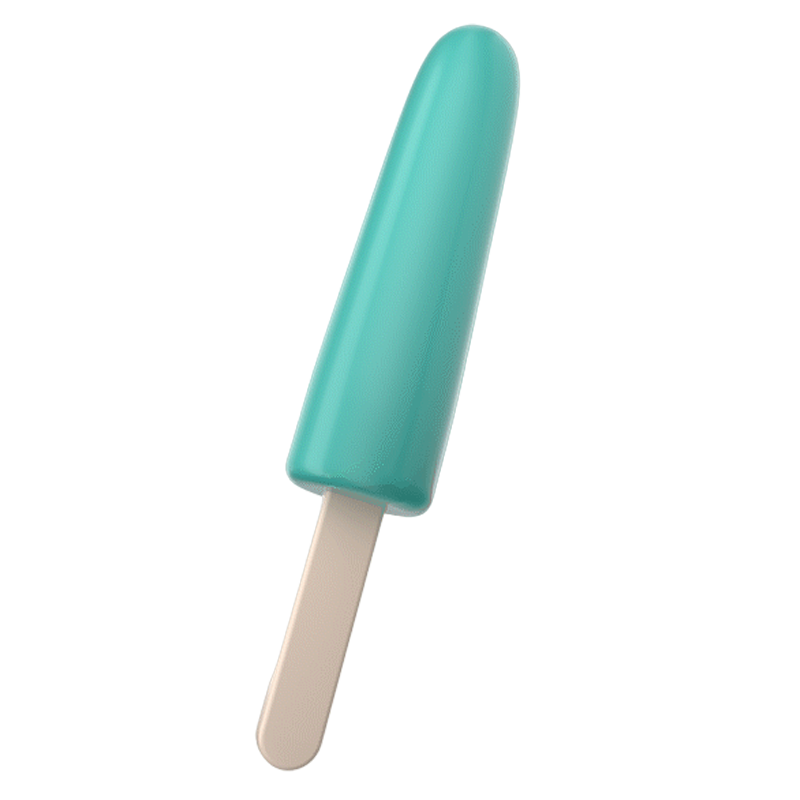 Love To Love Iscream Silicone Dildo - Blue Lagoon