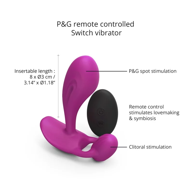 Love To Love Witty P/G-Spot Vibrator- SWEET ORCHID
