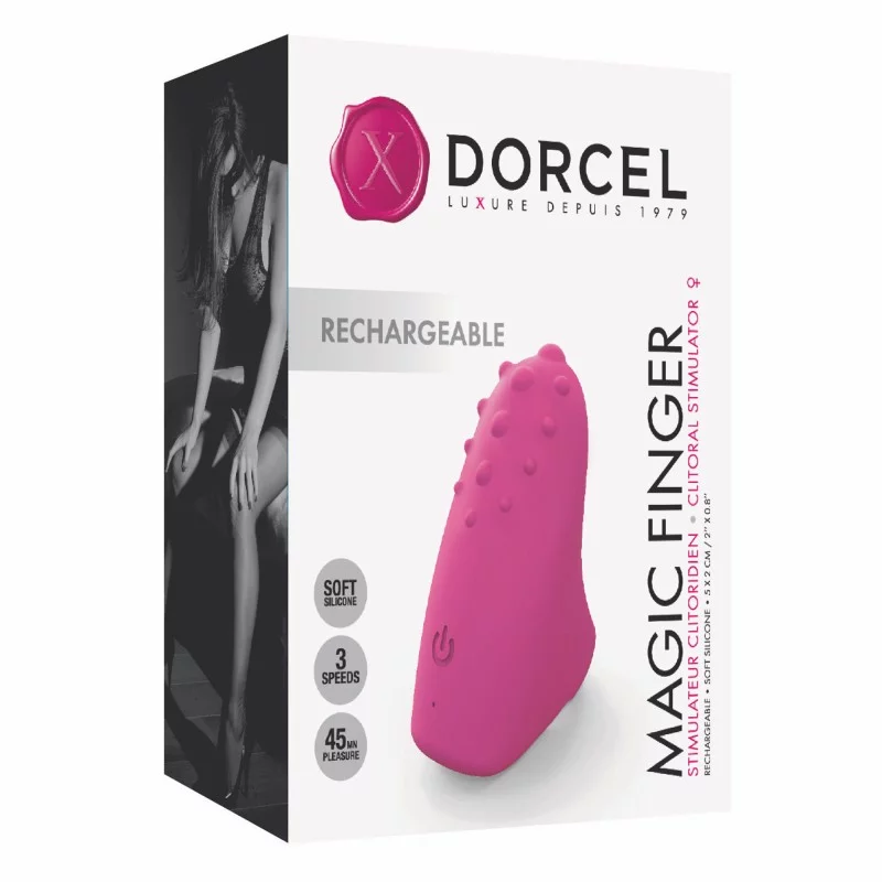 Dorcel Magic Finger Rechargeable Vibrator - PINK