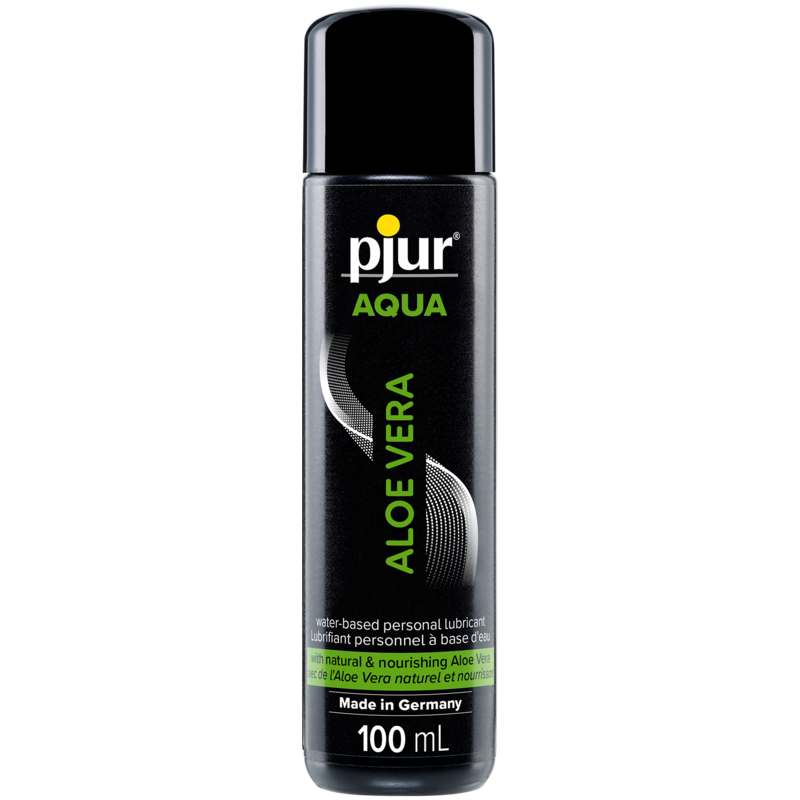 Pjur Aqua Aloe Vera Water Based Lubricant - 3.4oz / 100ml