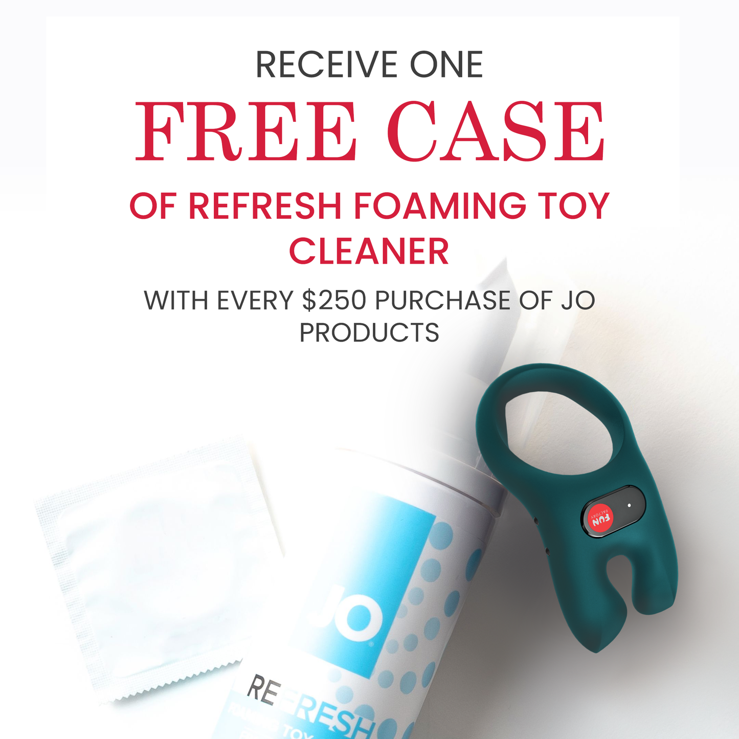 System JO Refresh Foaming Toy Cleaner - 1.7oz