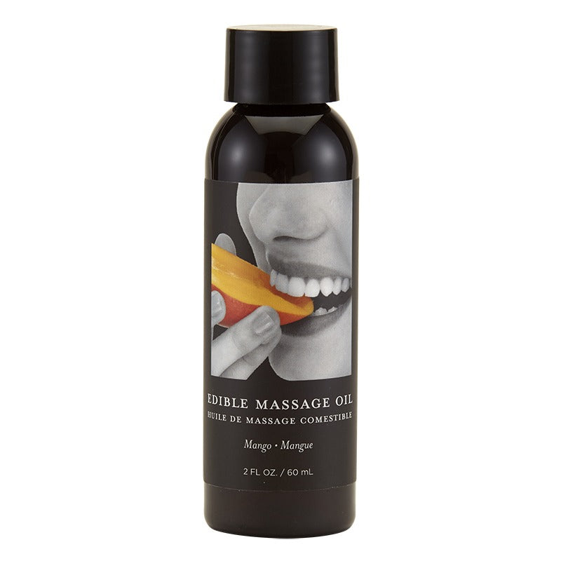 Earthly Body Edible Massage Oil Mango 2 oz