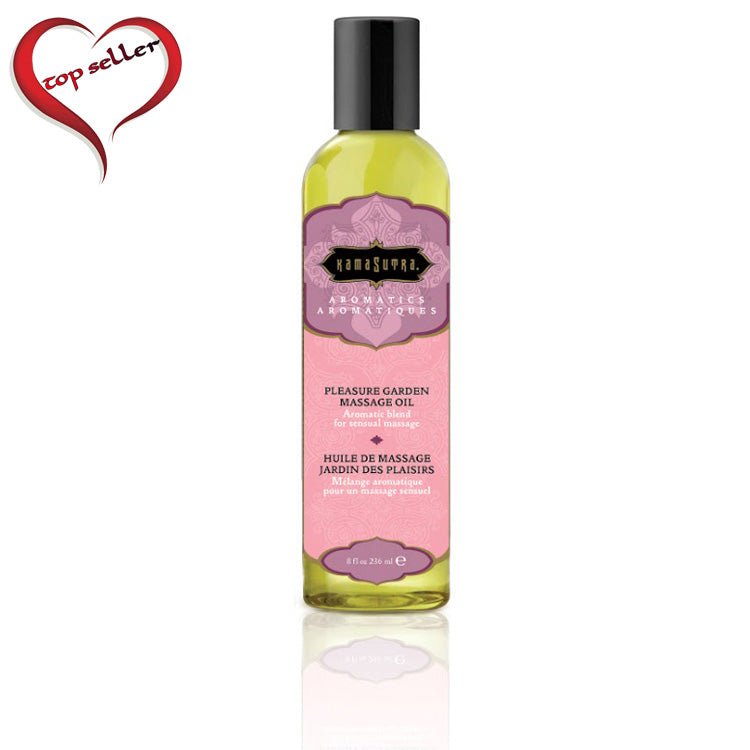 Kama Sutra Aromatic Massage Oil Pleasure Garden 8 oz