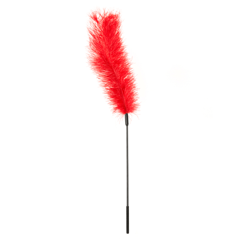 Sportsheets Ostrich Tickler - Red